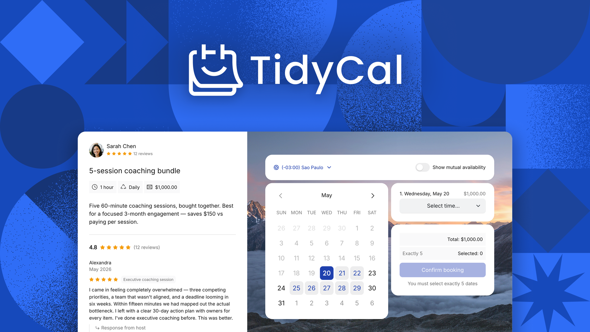 TidyCal product image